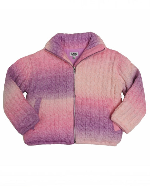 PINK SWEATER JACKET