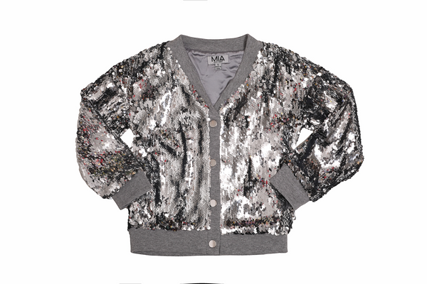 SEQUIN CARDIGAN