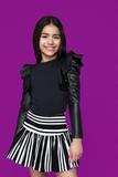 PLEATED SKORT